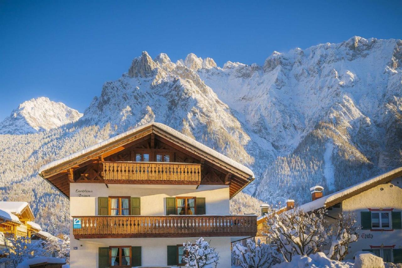 Appartamento Landhaus Braun Mittenwald Esterno foto