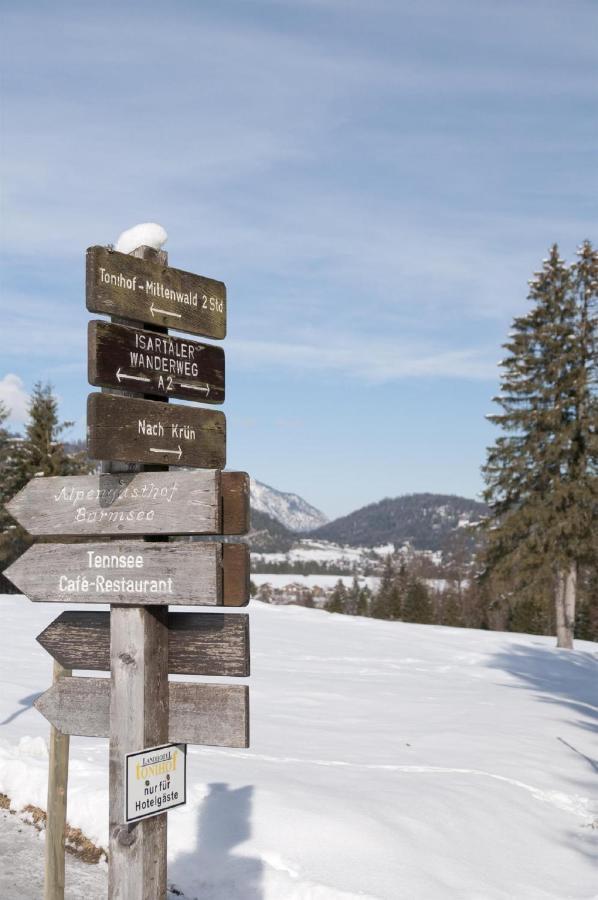 Appartamento Landhaus Braun Mittenwald Esterno foto